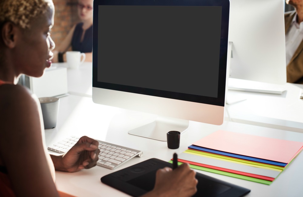 Mockup Copyspace Computer Notebook Laptop Concept