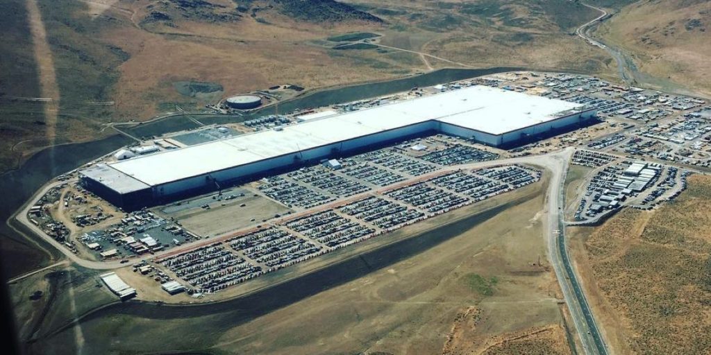 photo-of-tesla-gigafactory