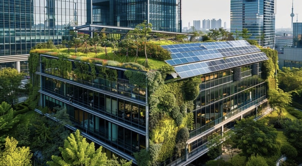 building-with-greenery