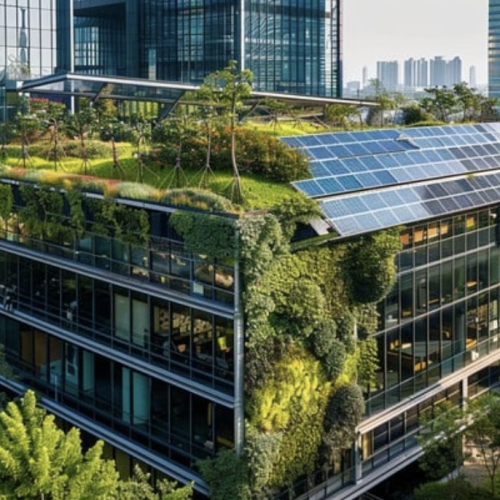 building-with-greenery